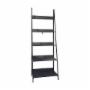 PLAYCON ESTANTE ORGANIZADOR ESCALERA (NEGRO LISO)