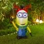 INFLABLE NAVIDEÑO MINION KEVIN RENO 1.07 M CON LUZ