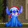 INFLABLE NAVIDEÑO STITCH 91 CM CON LUZ