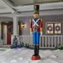 ADORNO DE NAVIDAD ANIMADO SOLDADO 2.43 M