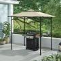 GAZEBO INSTANTÁNEO PARA ASADOR DE 2.4 M x 1.5 M BEIGE