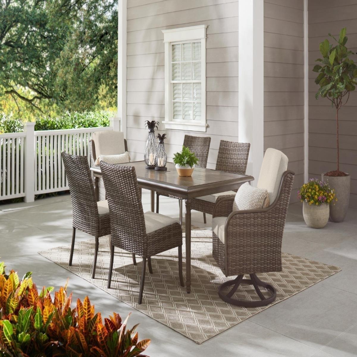 Juego de jardin 7 piezas windsor