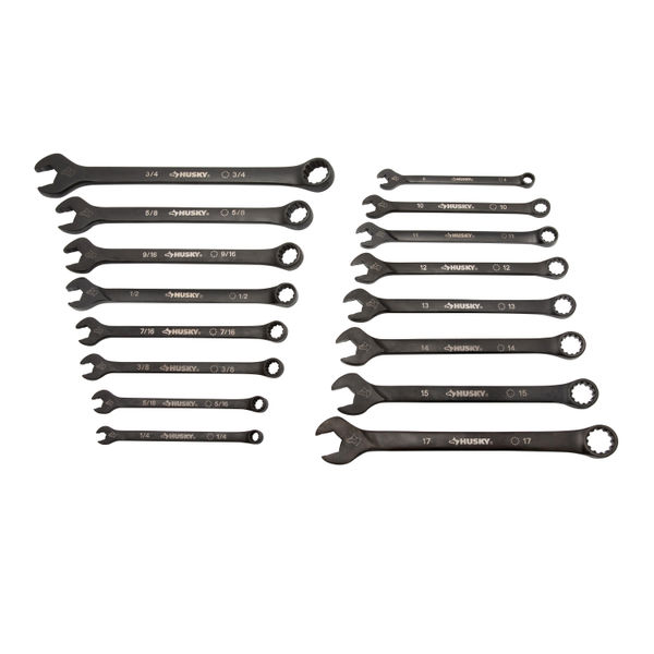 JUEGO DE LLAVES UNIVERSALES ACERO HUSKY 16 PIEZAS