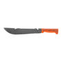 MACHETE RAMBO 12 PULG. CACHA REMACHADA NARANJA, TRUPER