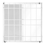 VENTANA CORREDIZA CON PROTECTOR BLANCA 90 X 90 CM (ANCHOXALTO)