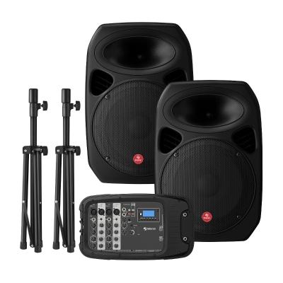 SISTEMA DE AUDIO 2,800 W PMPO PROFESIONAL BLUETOOTH, PORTÁTIL
