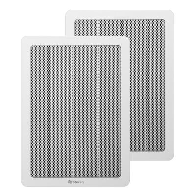 JUEGO DE 2 BOCINAS DE 2 VÍAS 240 W PMPO C/U CON CROSSOVER, PARA PLAFÓN