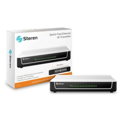 Switch Fast Ethernet de 8 puertos Steren Tienda en Líne