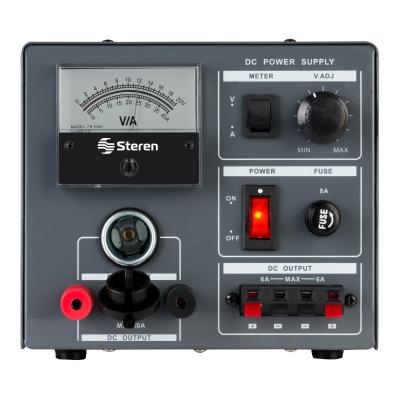 FUENTE DE PODER REGULADA DE 0 A 15 VCC, 6, 10 O 30 A