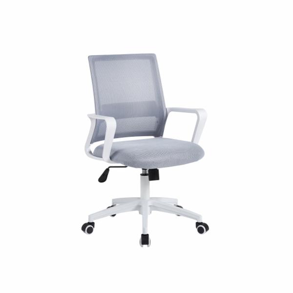 Silla de escritorio para despacho modelo LOOK base ruedas color blanco -  Sedutahome: Amazo…