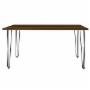 MESA COMEDOR VASSEL CARAMELO