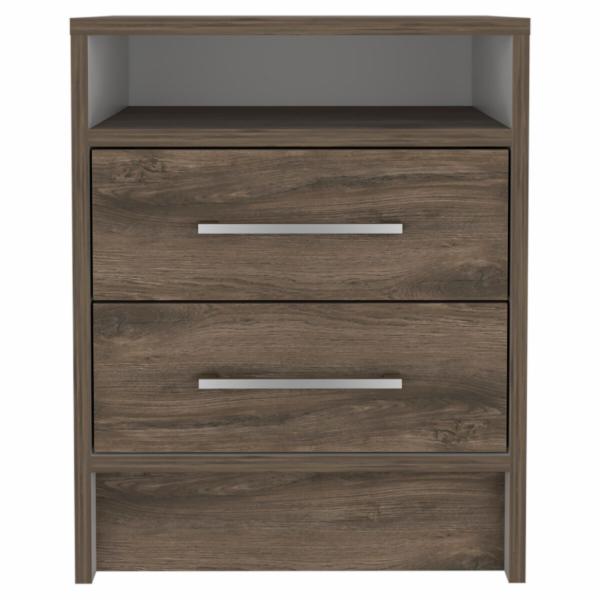 MESA DE NOCHE ETER BELLOTA/BLANCO