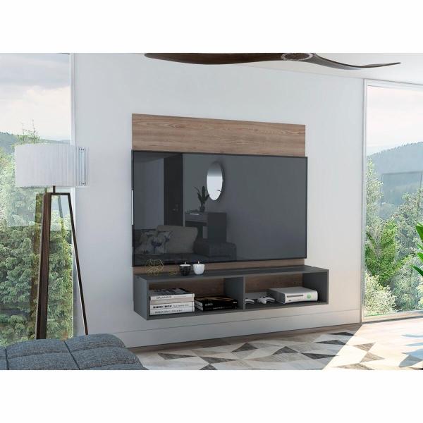 PANEL TV 60" VASSEL MIEL/PLOMO