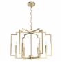ZOANNE 6 LIGHT CHANDELIER 24 INCH ALTURAS GOLD