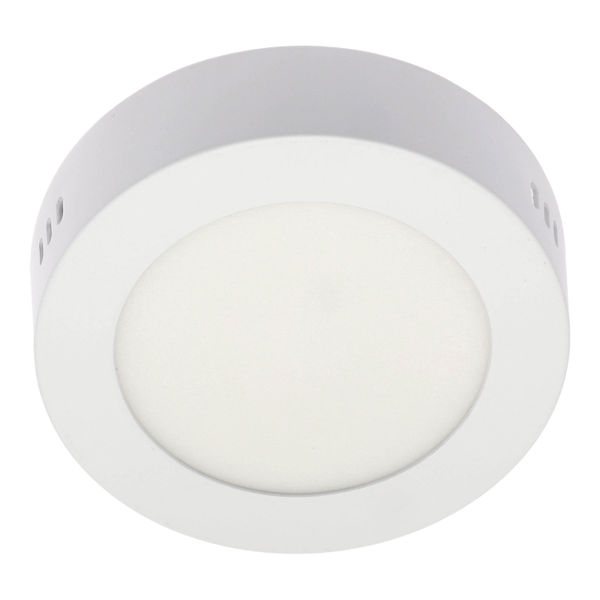 LUMINARIO EMPOTRADO EN TECHO 5" DE 6W CON LUZ AJUSTABLE BLANCO
