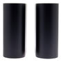 ARBOTANTE LED DE CONEXIÓN 2 FOCOS 5W LUZ CÁLIDA IP44 NEGRO MATE