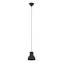 LÁMPARA COLGANTE 1.10 M X 17.5 CM NEGRO 2 PIEZAS
