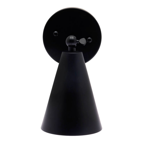 LÁMPARA DE PARED LED 23 X 12 X 15.5 CM NEGRO 2 PIEZAS