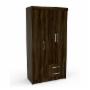 MOBI ROPERO DE MADERA MODELO TILO COLOR TABACO LARGO 92 CM ARMARIO CLOSET ORGANIZADOR