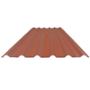 LAMINA DE PVC R72 COLOR ROJO TERRACOTA DE 0.82 X 3.05 M