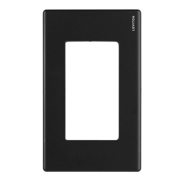 PLACA DE 3 MÓDULOS POLICARBONATO NEGRO