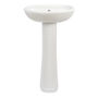 LAVABO CON PEDESTAL CERÁMICO LUANDA