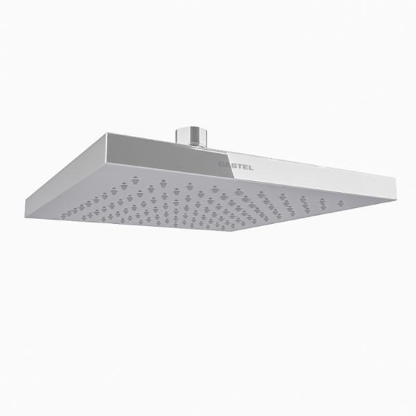 REGADERA DE PLATO CUADRADA LEXUS BAJA PRESION 20CM 1 X 30 X 1/2 CM PLÁSTICO REFORZADO