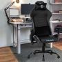 SILLA GAMER PANTHER LED RGB Y DESCANSA BRAZOS AJUSTABLE