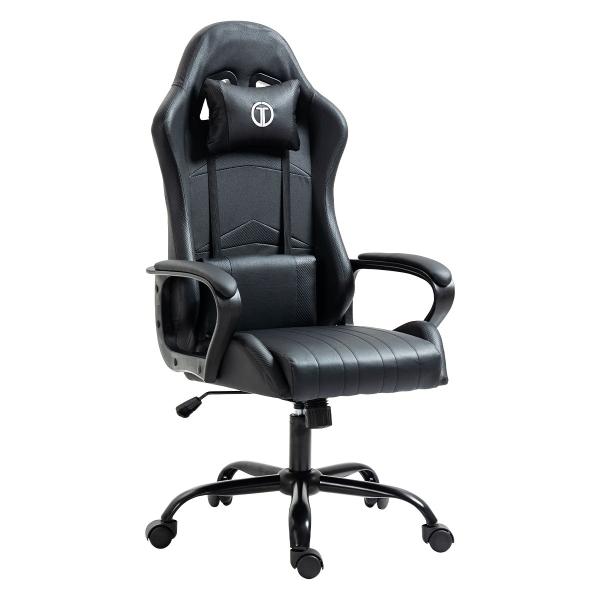 SILLA GAMER LION NEGRO