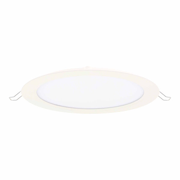 LUMINARIO LUNA 18 FLAT 10" 18W LUZ FRÍA BLANCO