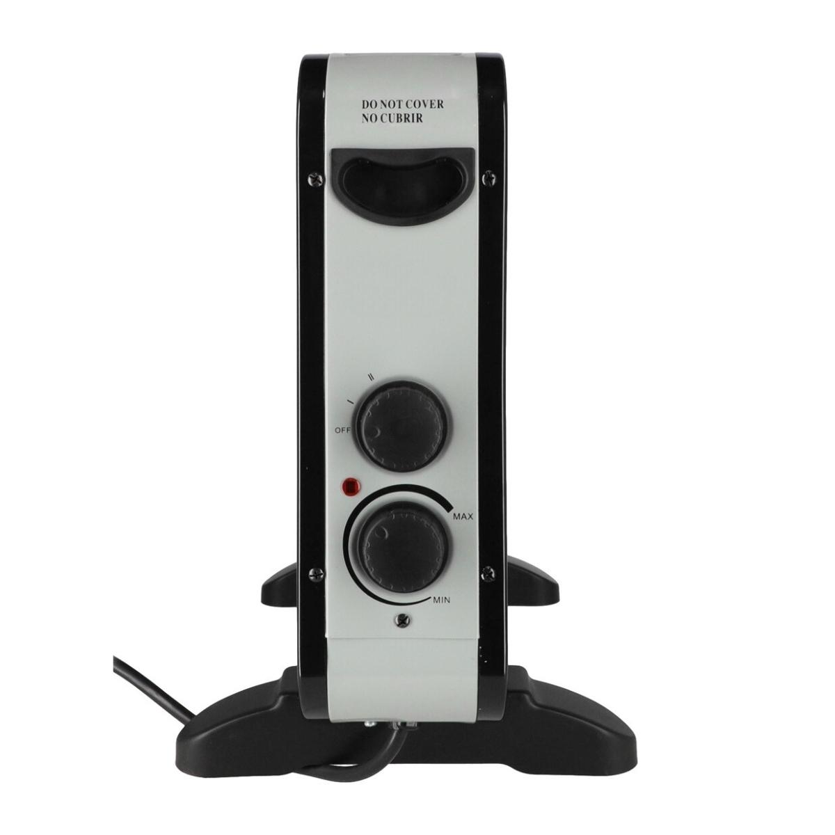 Calentador de convección 11 a 15 m2 negro