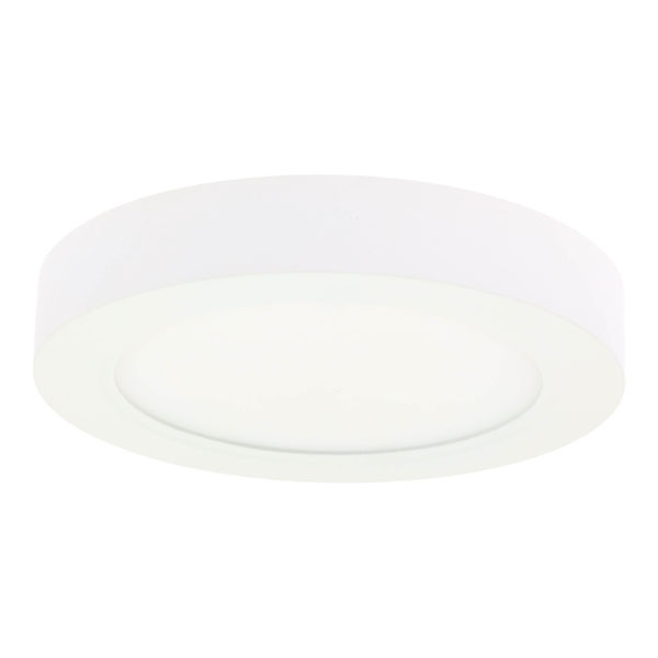 LUMINARIO LUNA 13 FLAT S 8" 13W LUZ CÁLIDA BLANCO