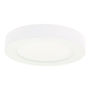 LUMINARIO LUNA 13 FLAT S 8" 13W LUZ CÁLIDA BLANCO