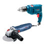 COMBO DE ESMERIL GWS 700 Y ROTOMARTILLO GSB 550 BOSCH