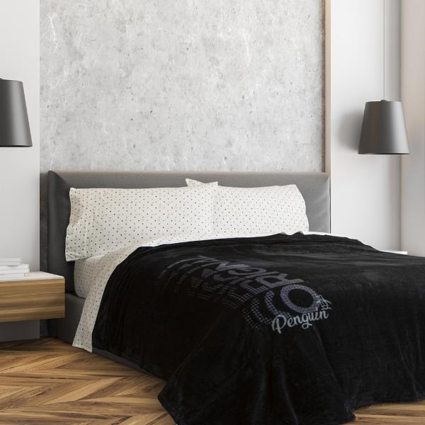 COBERTOR INDIVIDUAL ORIGINAL BLACK