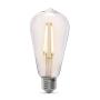 REEMPLAZO DE 60W ST19 BLANCO SUAVE CON LUZ DIURNA DE ANOCHECER A AMANECER LED