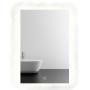 ESPEJO RECTANGULAR LUZ LED TOUCH DE 60 X 80CM