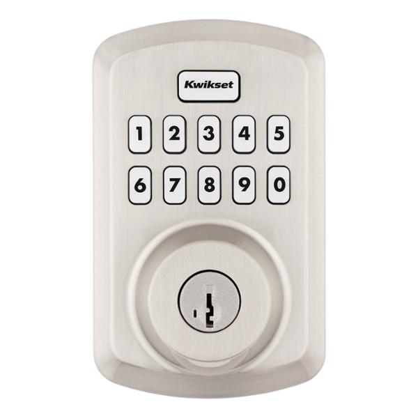 CERRADURA ELECTRÓNICA 250 KEYPAD NIQUEL SATINADO