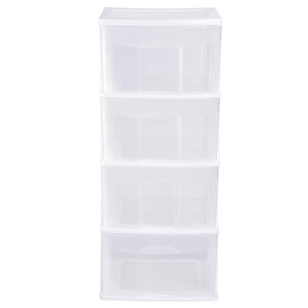 Cajonera de plastico 4 niveles sale