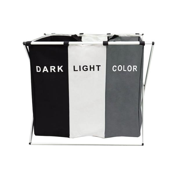 CESTO PARA ROPA 3 COMPARTIMENTOS