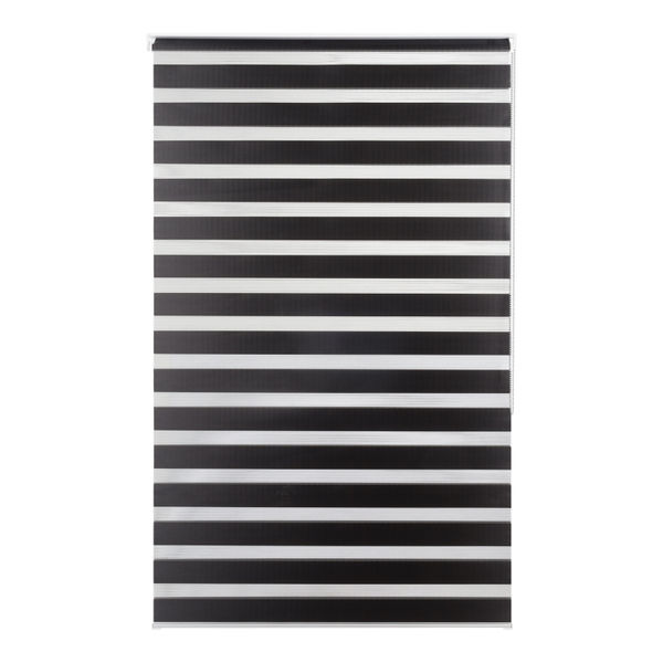 CORTINA ENROLLABLE 120 X 220 CM NEGRO