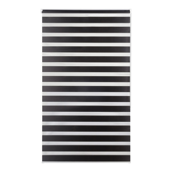 CORTINA ENROLLABLE 100 X 220 CM NEGRO