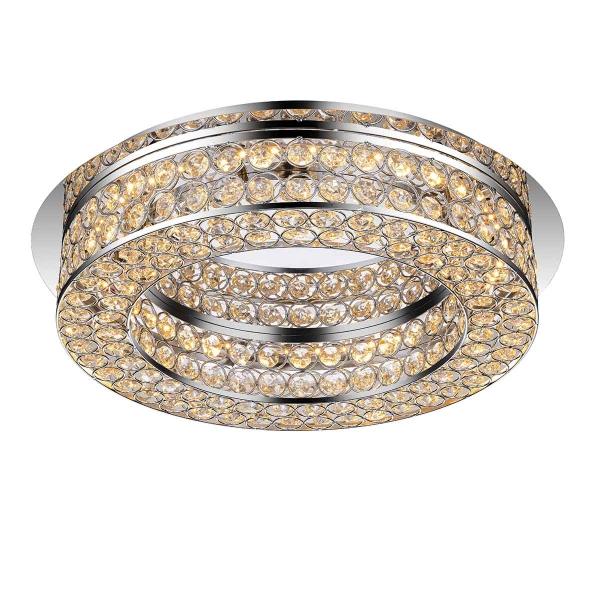 PLAFÓN LED DE ACRÍLICO TRANSPARENTE