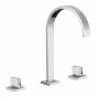 LLAVE MEZCLADORA DE BAÑO DUOMANDO CROMADA