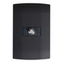 TOMA PARA ANTENA DE TV COAXIAL CON PLACA NEGRO SCHNEIDER ELECTRIC