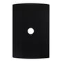 PLACA CON SALIDA DE CABLE NEGRO SCHNEIDER ELECTRIC