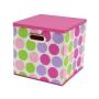 GAVETA CUBO PLEGABLE CON TAPA CIRCULOS