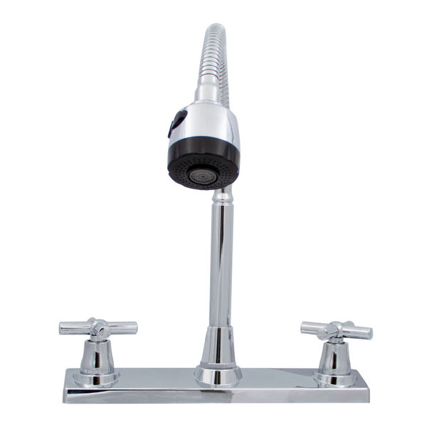 LLAVE MEZCLADORA DUOMANDO 32.2 X 12.4 X 15 CM CROMO FONTANERY