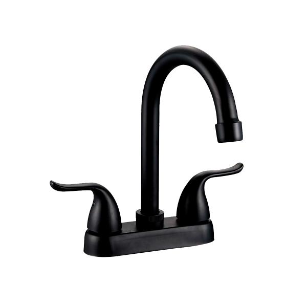 MEZCLADORA PARA LAVABO TIPO BAR NEGRO MATE