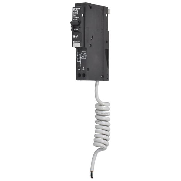 INTERRUPTOR TERMOMAGNÉTICO 15A GFCI, 1 POLO, 120/240V, 10KA, ENCHUFABLE